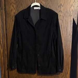 Worthington black Jacket with pockets. Size 14